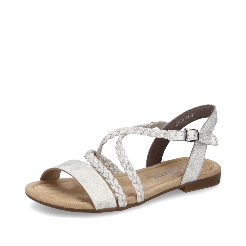 Rieker Artikelnummer 65264-60 Rieker Damen Riemchensandalen Hellbeige
