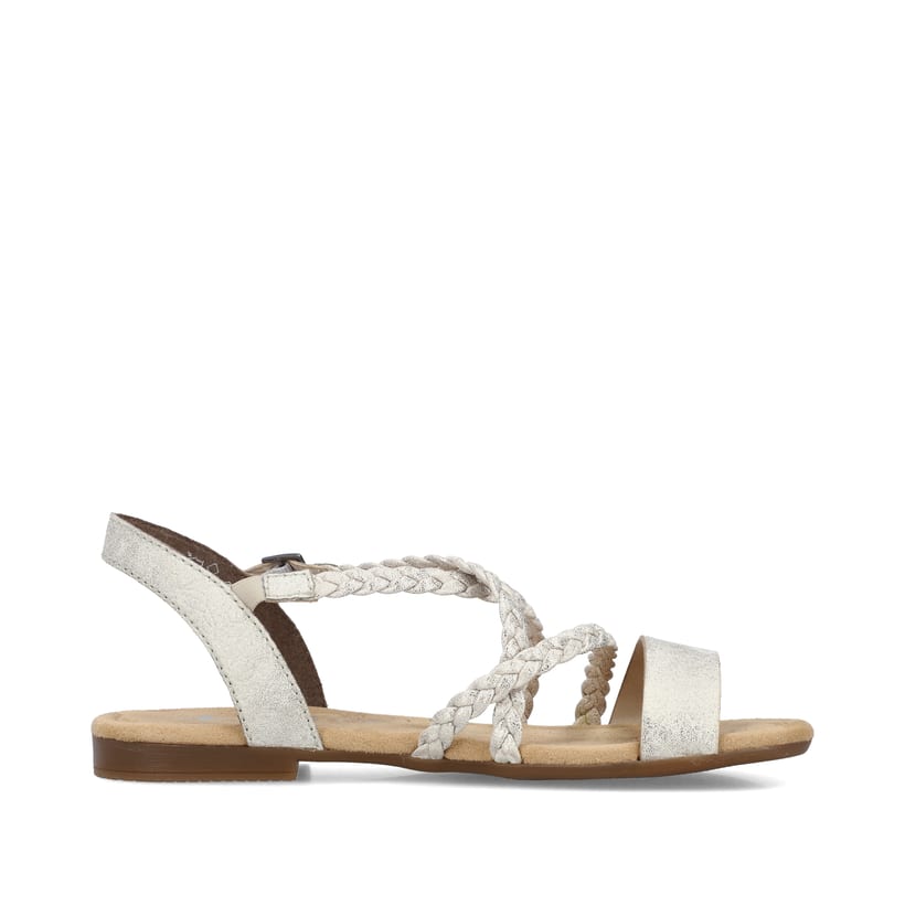 Rieker Artikelnummer 65264-60 Rieker Damen Riemchensandalen Hellbeige