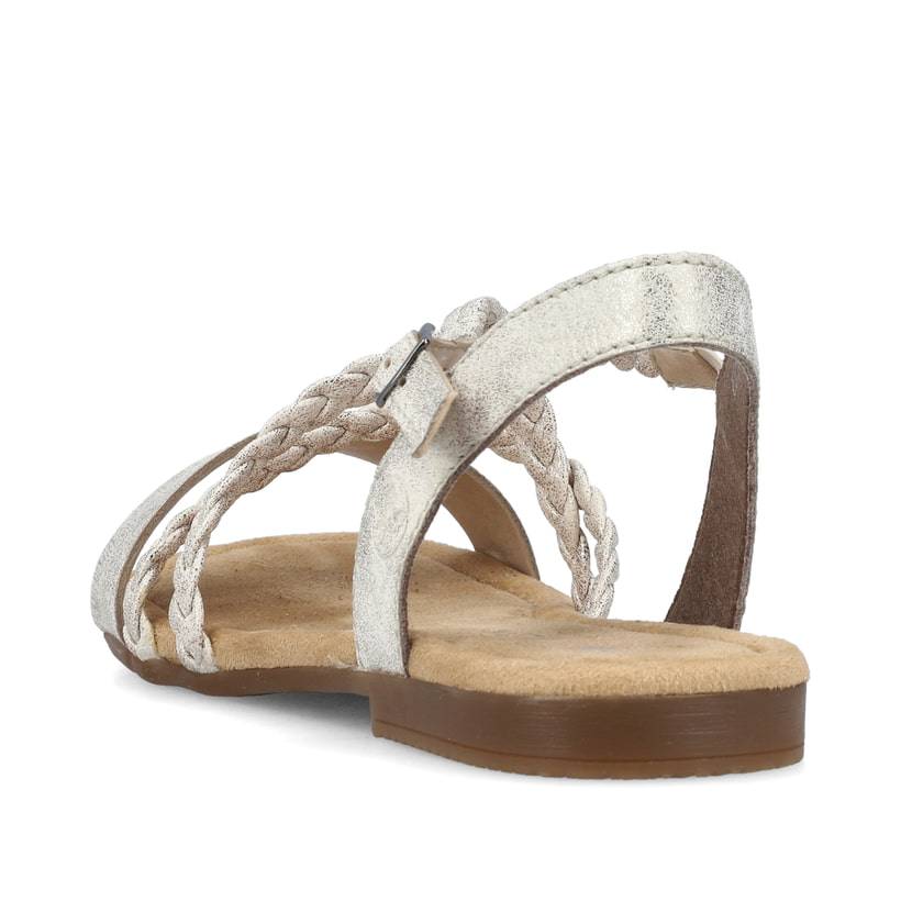 Rieker Artikelnummer 65264-60 Rieker Damen Riemchensandalen Hellbeige