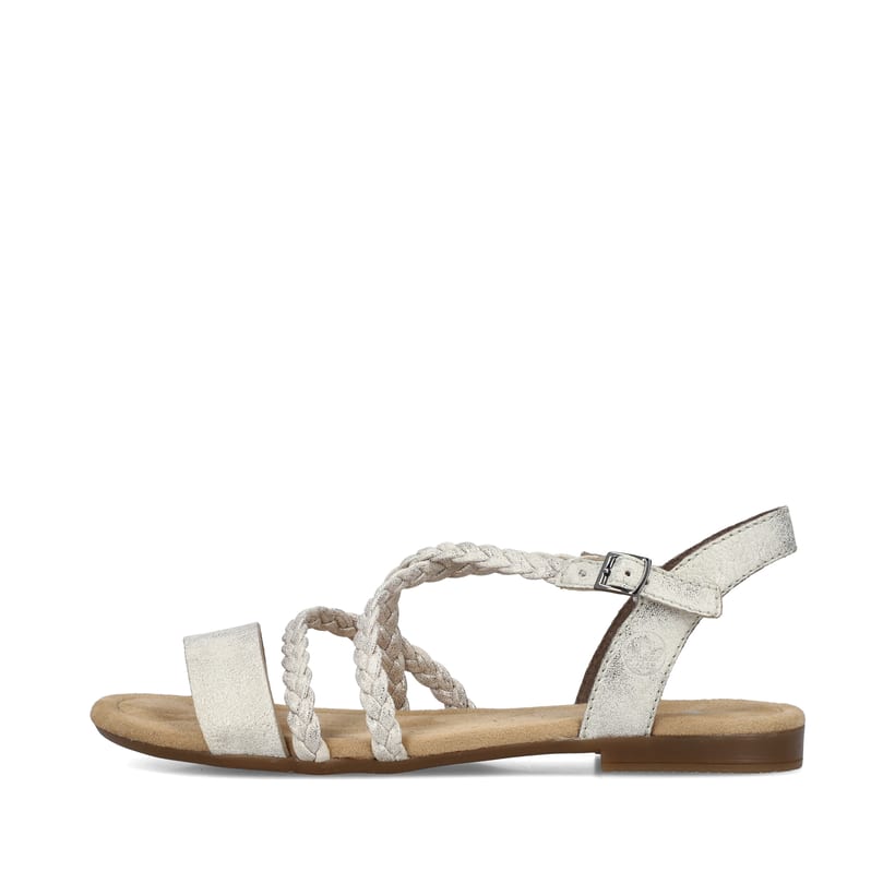 Rieker Artikelnummer 65264-60 Rieker Damen Riemchensandalen hellbeige