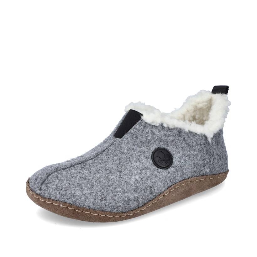 Rieker Artikelnummer 66350-42 Rieker Damen Clogs Granitgrau