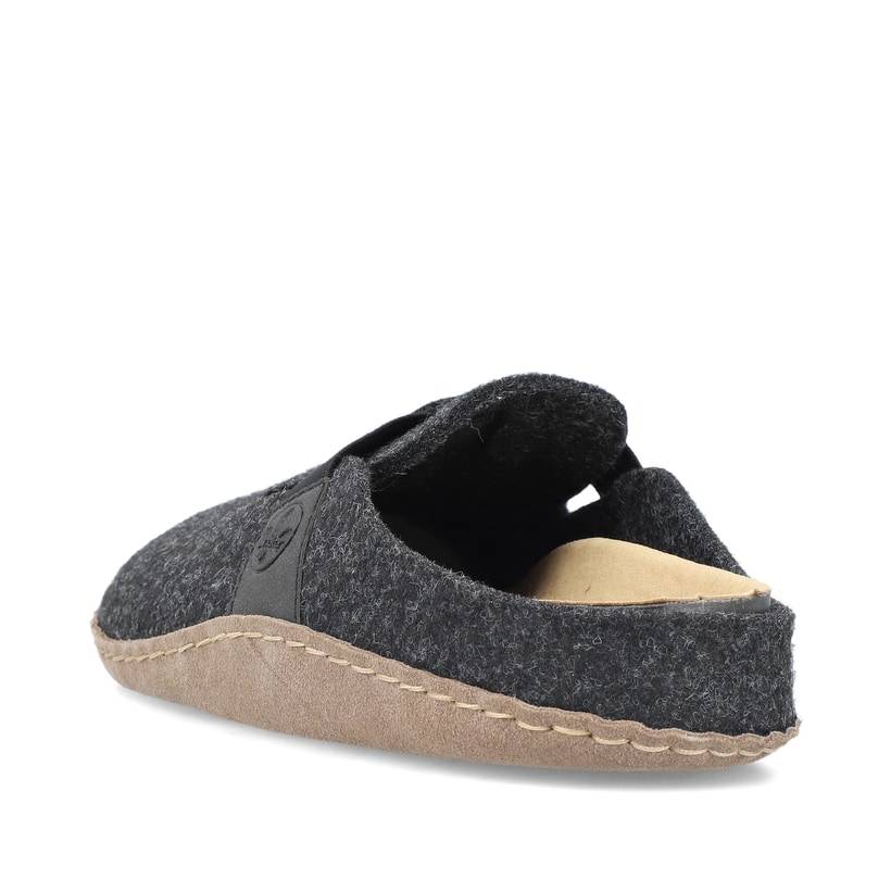 Rieker Artikelnummer 66392-00 Rieker Damen Clogs Asphaltschwarz