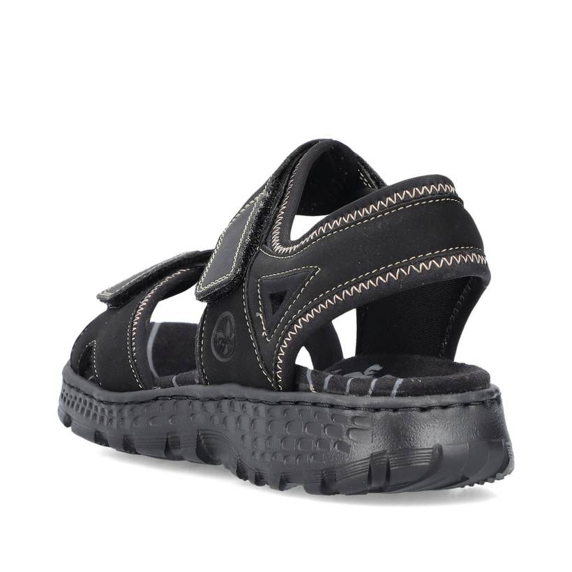 Rieker Artikelnummer 67891-00 Rieker Damen Trekkingsandalen Nachtschwarz