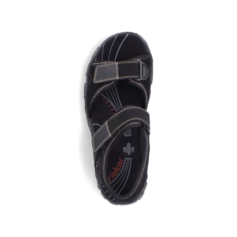 Rieker Artikelnummer 67891-00 Rieker Damen Trekkingsandalen Nachtschwarz