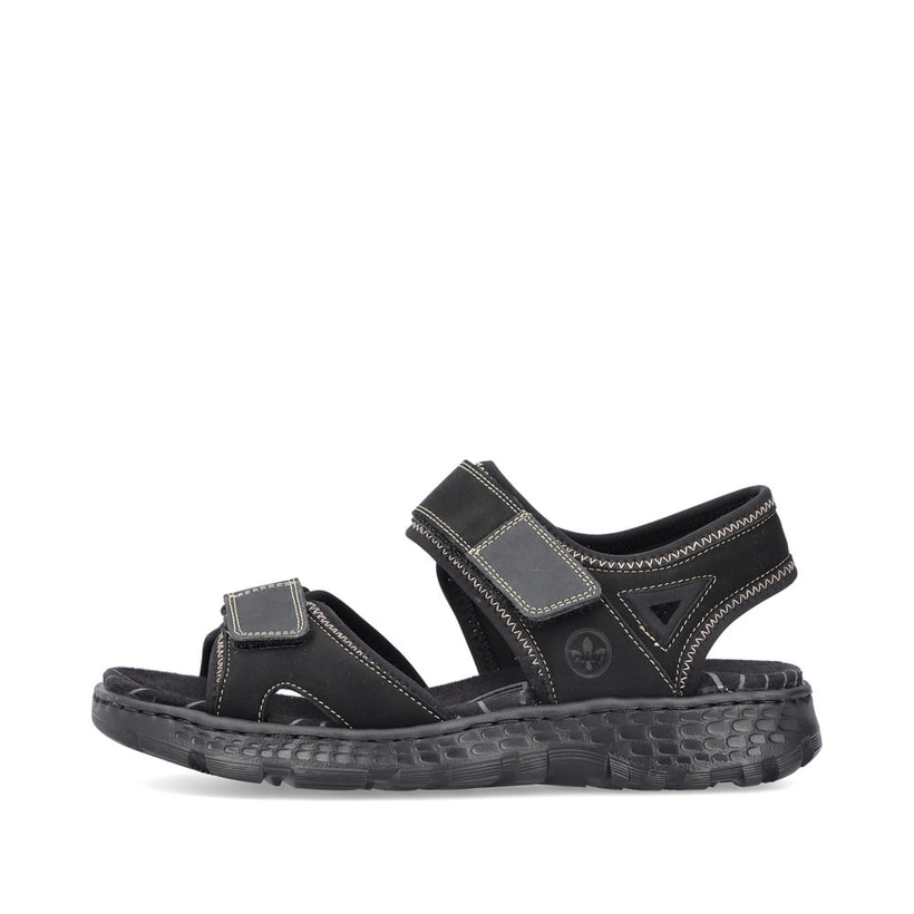 Rieker Artikelnummer 67891-00 Rieker Damen Trekkingsandalen Nachtschwarz