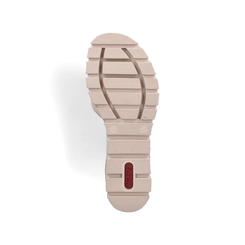 Rieker Artikelnummer 68093-60 Rieker Damen Keilsandaletten Sandbeige
