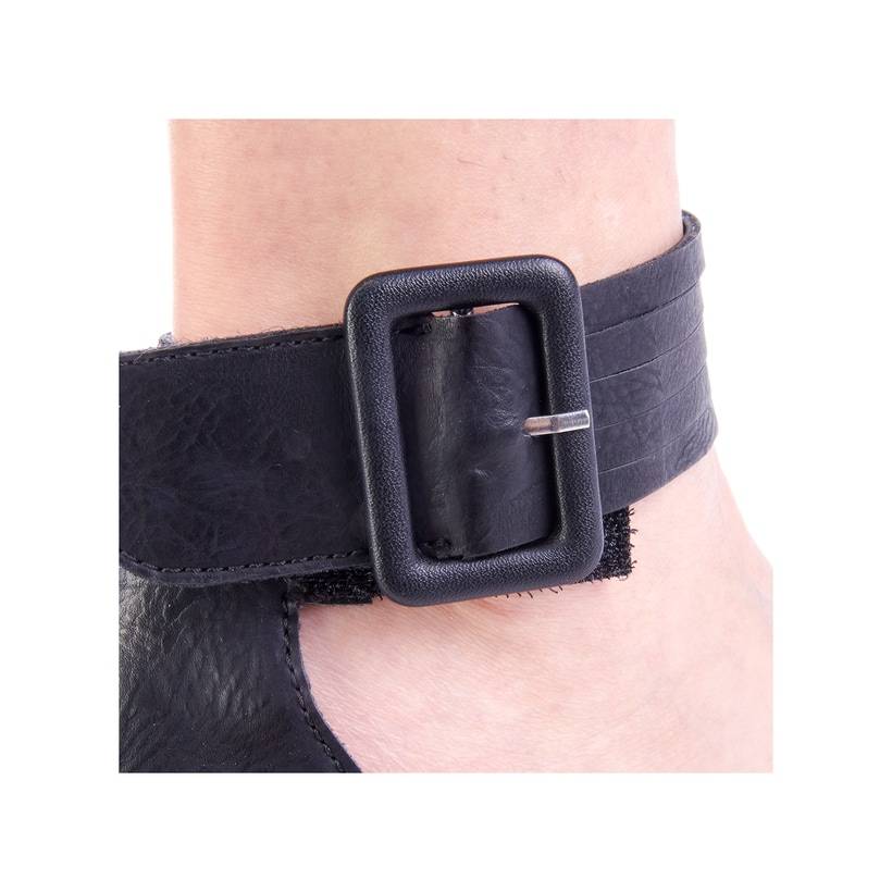 Rieker Artikelnummer 68194-00 Rieker Damen Keilsandaletten Glanzschwarz