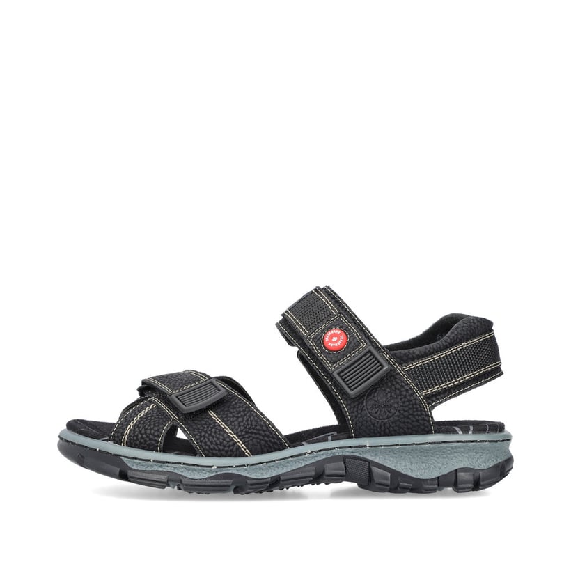 Rieker Artikelnummer 68851-02 Rieker Damen Trekkingsandalen Asphaltschwarz