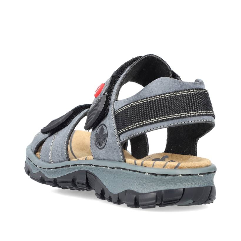 Rieker Artikelnummer 68851-14 Rieker Damen Trekkingsandalen Blaugrau