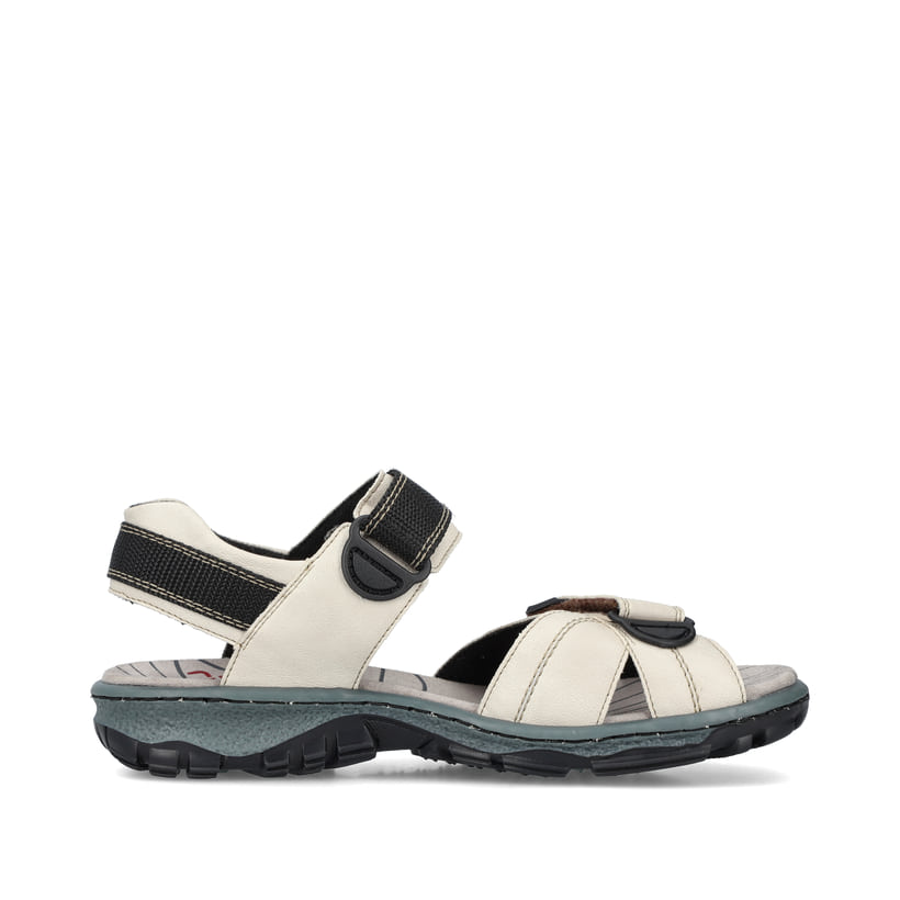 Rieker Artikelnummer 68851-80 Rieker Damen Trekkingsandalen Perlweiß