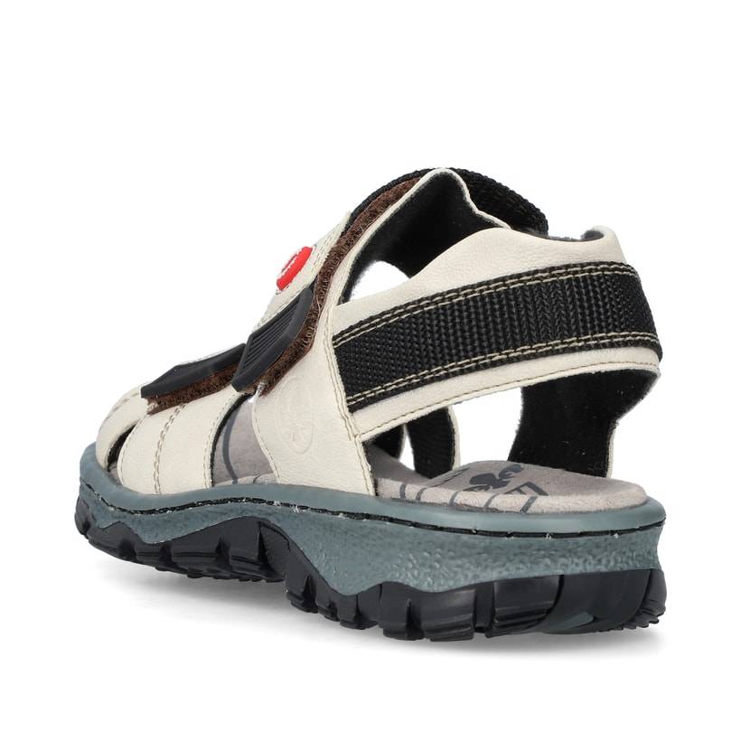 Rieker Artikelnummer 68851-80 Rieker Damen Trekkingsandalen Perlweiß