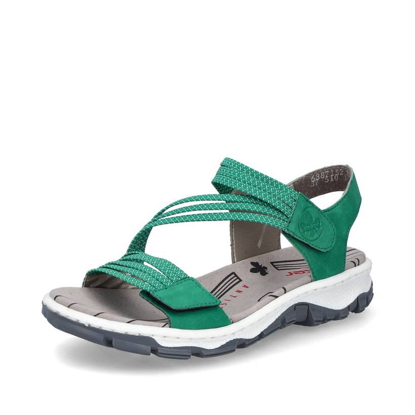 Rieker Artikelnummer 68871-52 Rieker Damen Trekkingsandalen Grasgrün