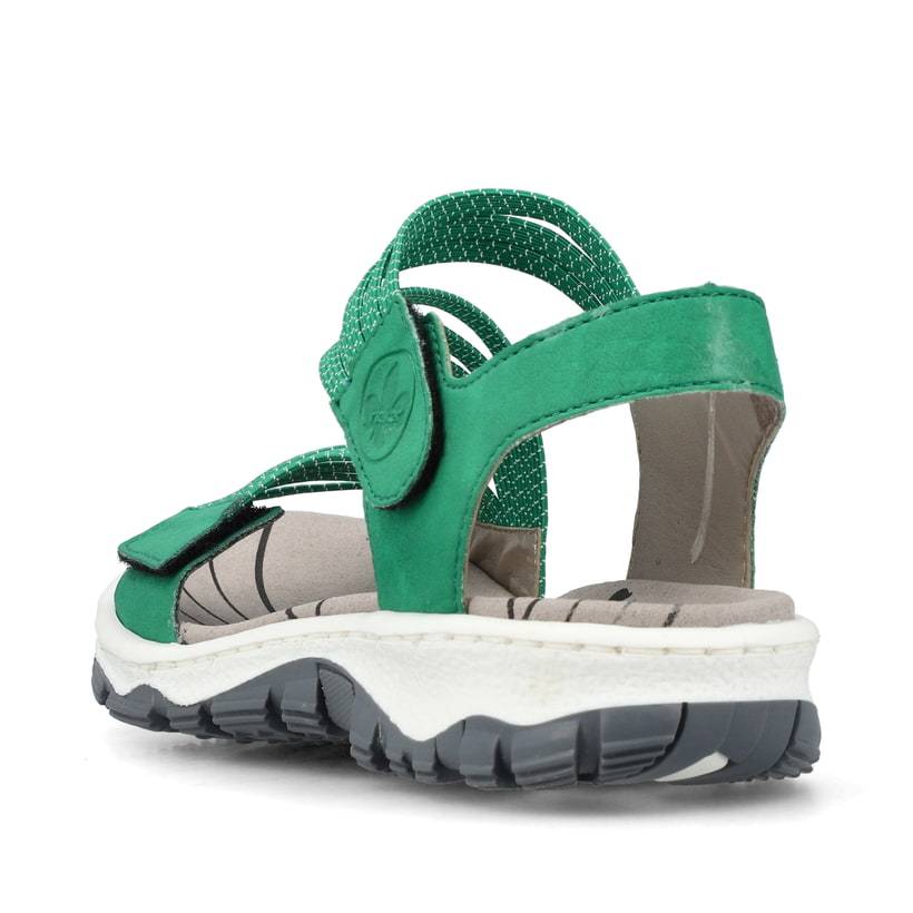 Rieker Artikelnummer 68871-52 Rieker Damen Trekkingsandalen Grasgrün