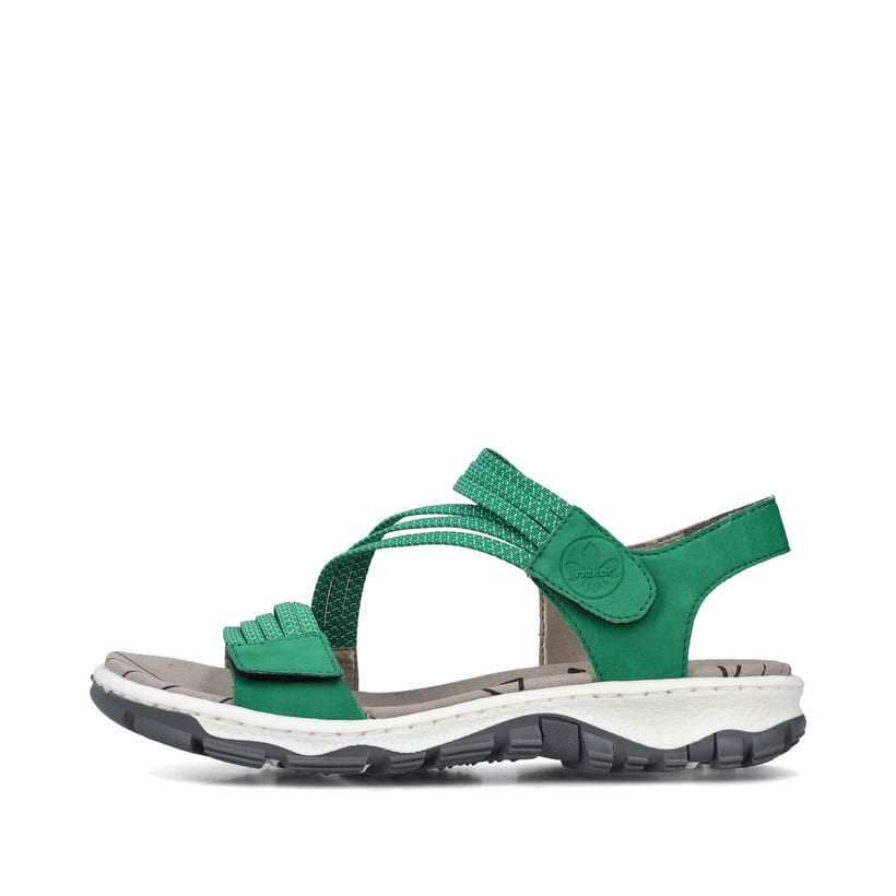 Rieker Artikelnummer 68871-52 Rieker Damen Trekkingsandalen grasgrün