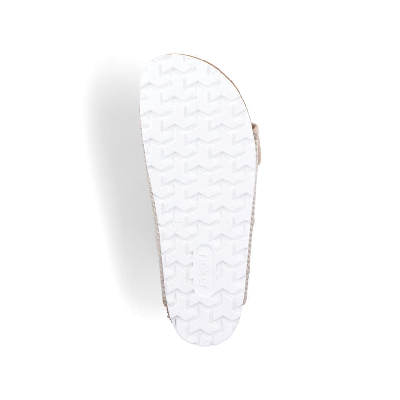 Rieker Artikelnummer 69390-60 Rieker Damen Pantoletten Sandbeige