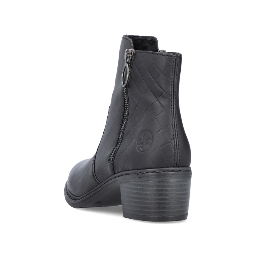 Rieker Artikelnummer 70150-00 Rieker Damen Stiefeletten Nachtschwarz