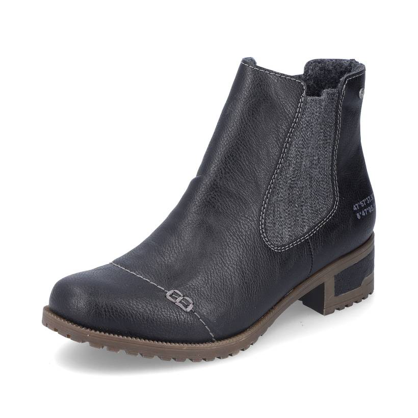 Rieker Artikelnummer 70354-00 Rieker Damen Chelsea Boots Asphaltschwarz