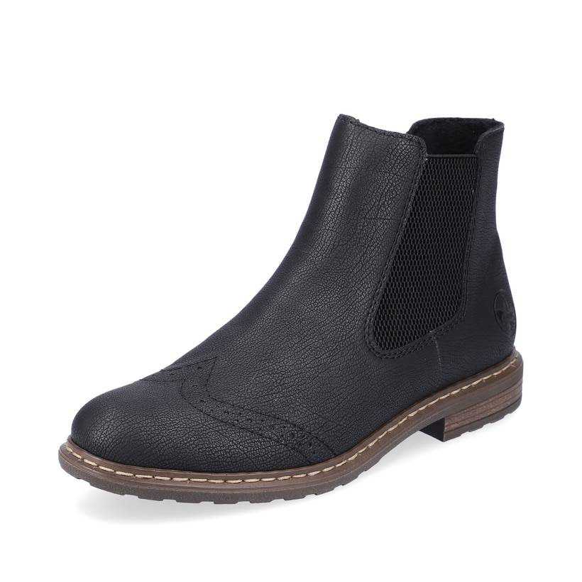 Rieker Artikelnummer 71072-03 Rieker Damen Chelsea Boots Asphaltschwarz