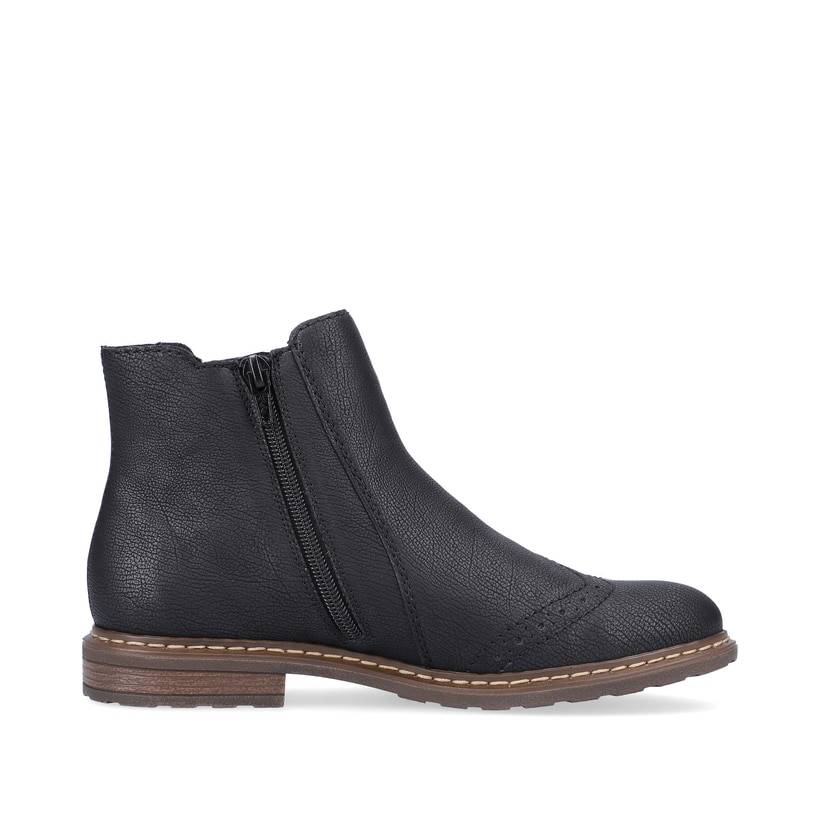Rieker Artikelnummer 71072-03 Rieker Damen Chelsea Boots Asphaltschwarz