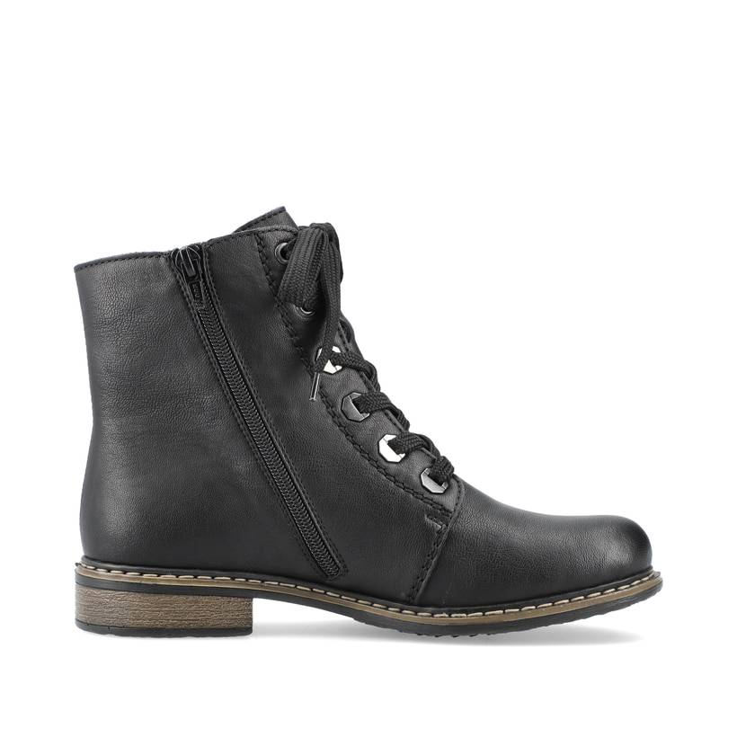 Rieker Artikelnummer 71208-00 Rieker Damen Biker Boots Tiefschwarz