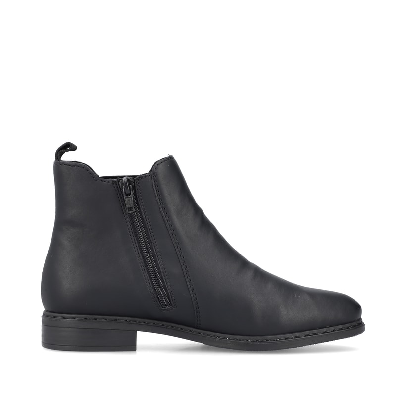 Rieker Artikelnummer 71662-00 Rieker Damen Chelsea Boots Nachtschwarz