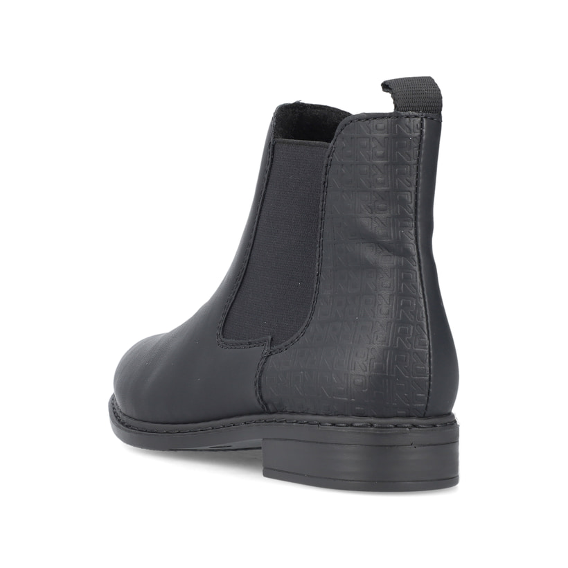 Rieker Artikelnummer 71662-00 Rieker Damen Chelsea Boots Nachtschwarz