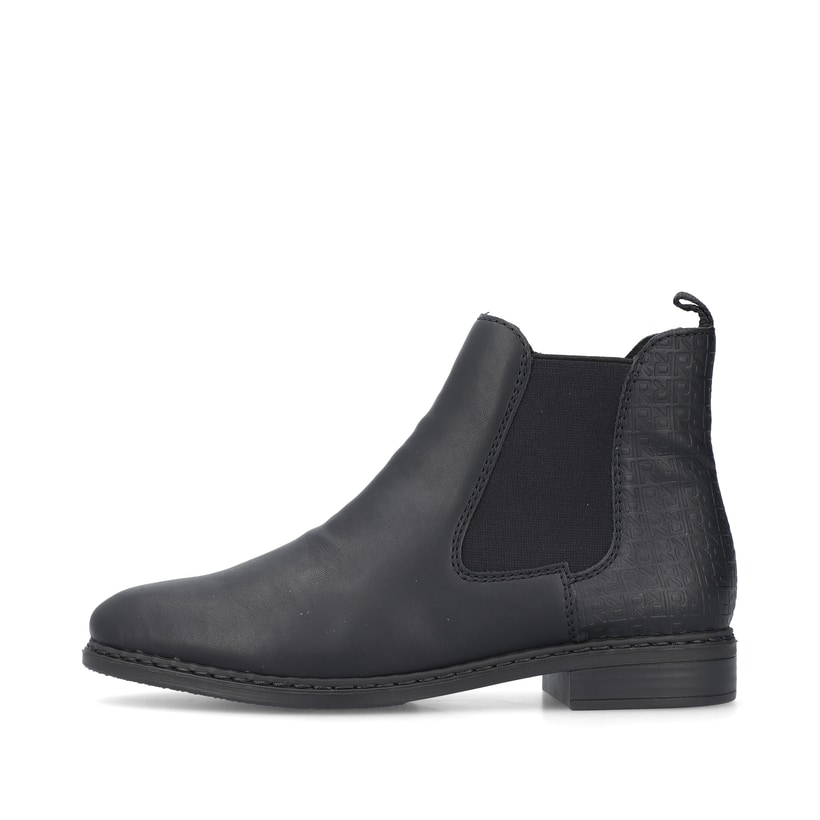 Rieker Artikelnummer 71662-00 Rieker Damen Chelsea Boots nachtschwarz