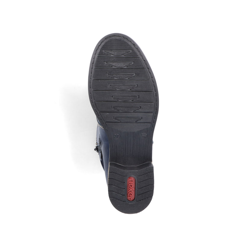 Rieker Artikelnummer 72229-14 Rieker Damen Biker Boots Ozeanblau