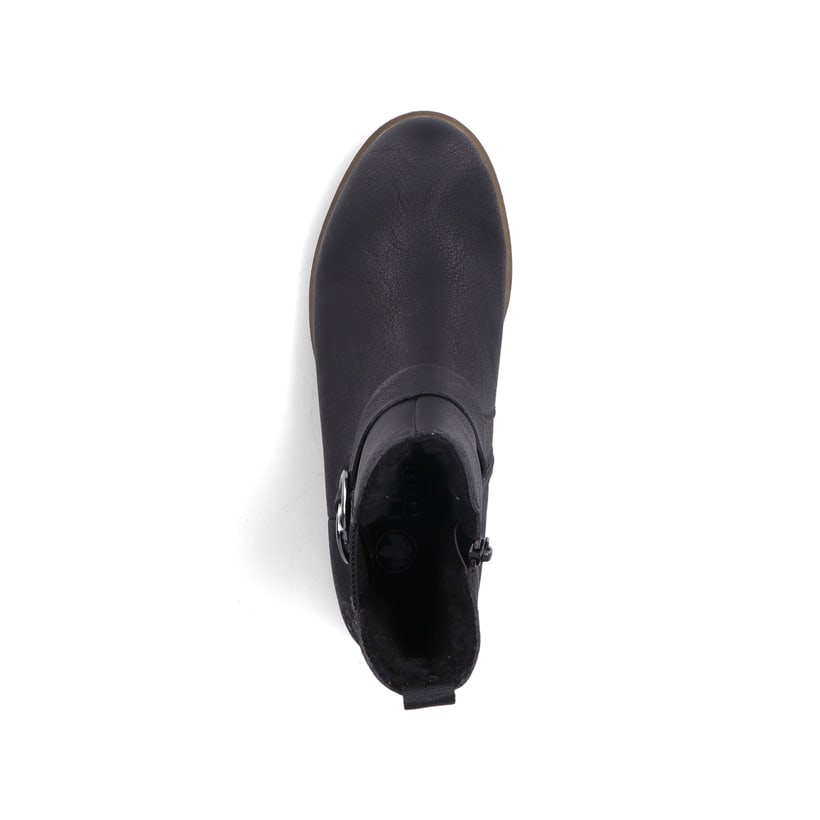 Rieker Artikelnummer 72252-00 Rieker Damen Stiefeletten Asphaltschwarz