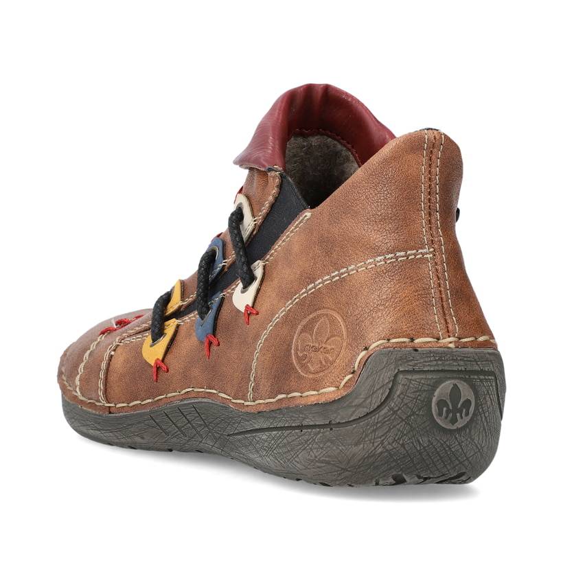 Rieker Artikelnummer 72581-22 Rieker Damen Kurzstiefel Nougatbraun