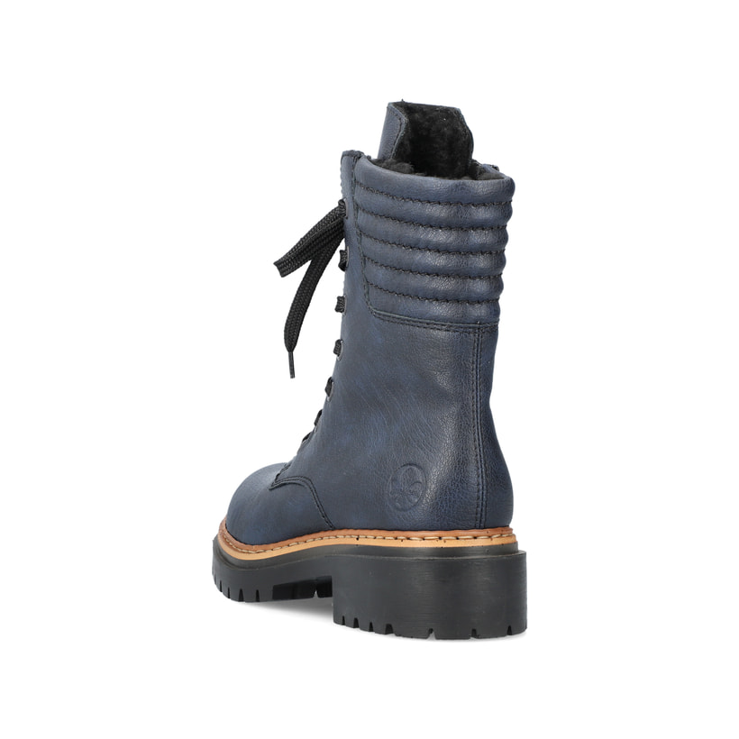 Rieker Artikelnummer 72600-14 Rieker Damen Biker Boots Pazifikblau