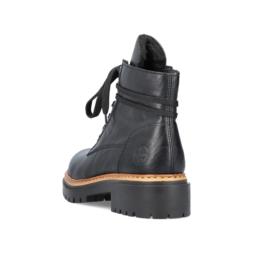 Rieker Artikelnummer 72603-00 Rieker Damen Biker Boots Nachtschwarz