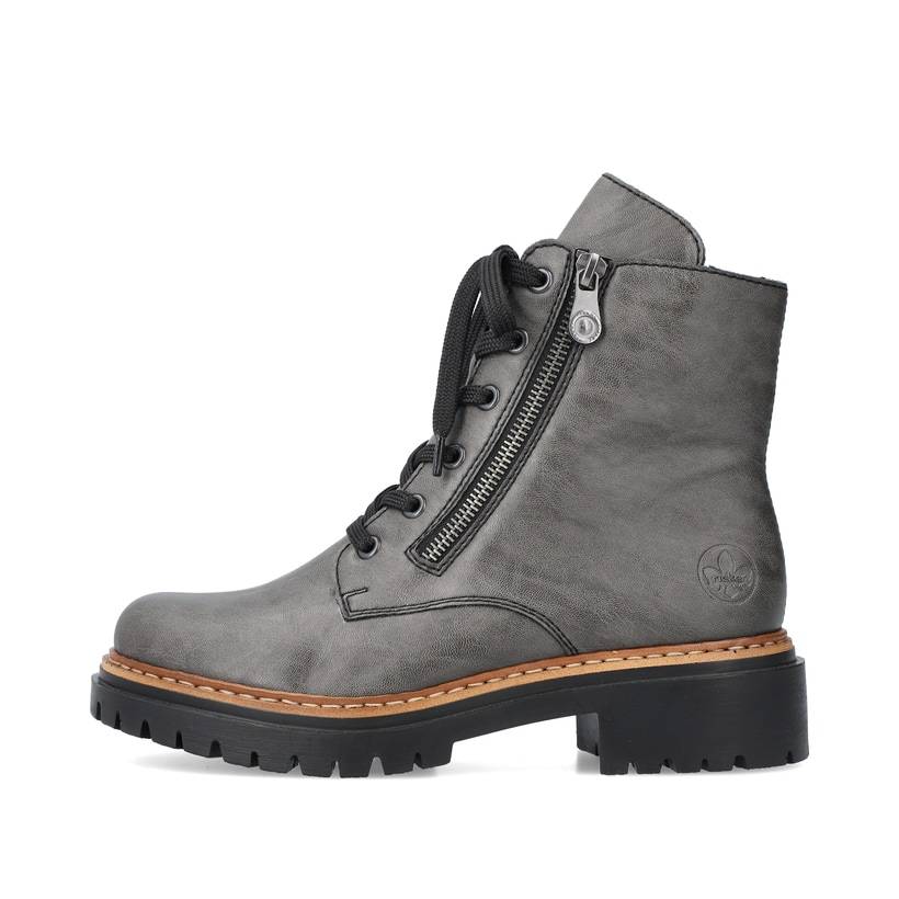 Rieker Artikelnummer 72611-45 Rieker Damen Biker Boots Anthrazit