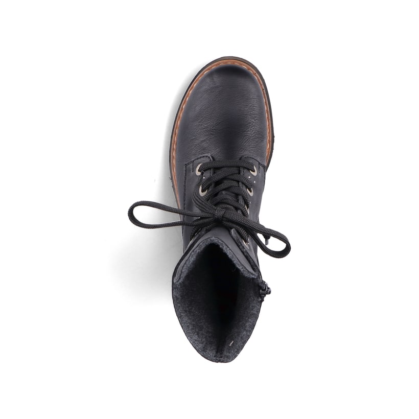 Rieker Artikelnummer 72612-00 Rieker Damen Biker Boots Graphitschwarz