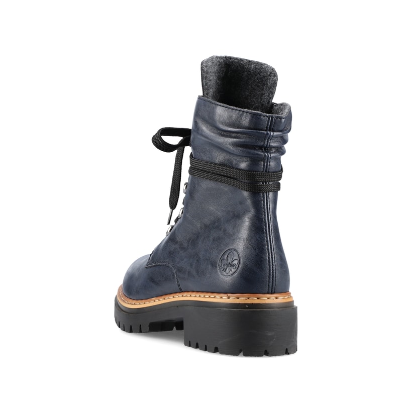 Rieker Artikelnummer 72621-14 Rieker Damen Biker Boots Königsblau