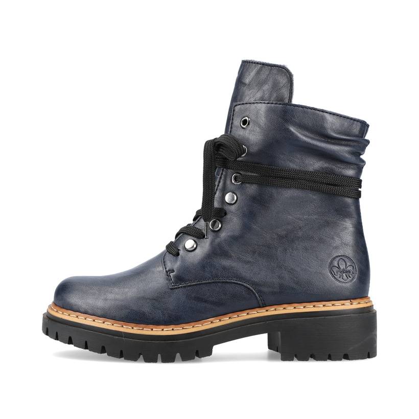 Rieker Artikelnummer 72621-14 Rieker Damen Biker Boots königsblau