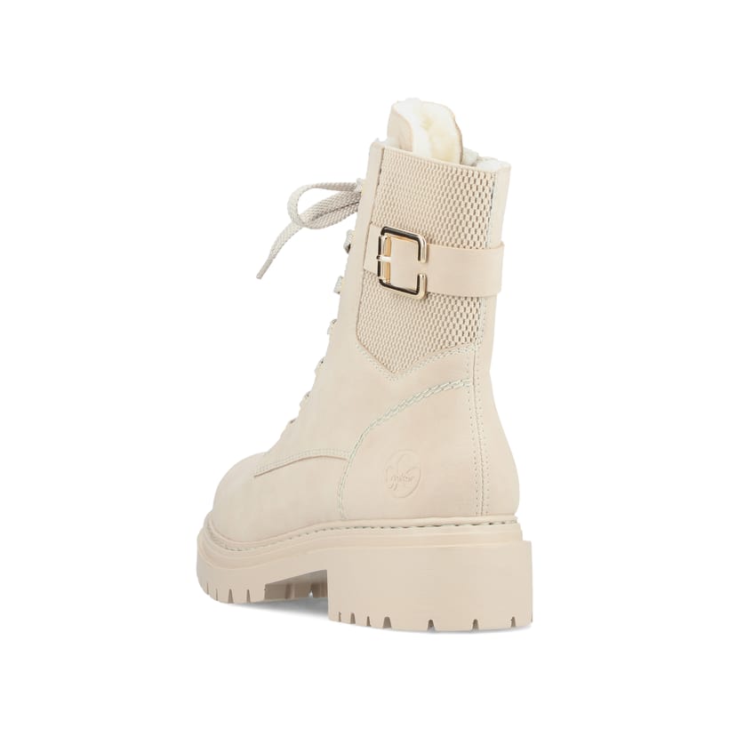 Rieker Artikelnummer 72631-62 Rieker Damen Biker Boots Hellbeige