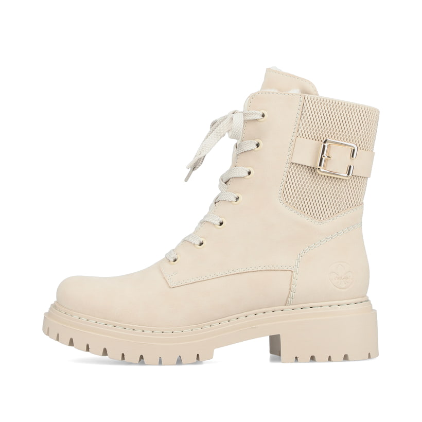 Rieker Artikelnummer 72631-62 Rieker Damen Biker Boots hellbeige
