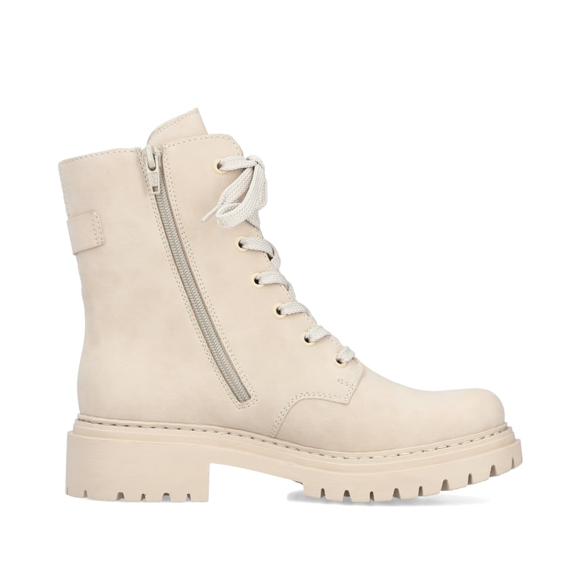 Rieker Artikelnummer 72631-63 Rieker Damen Biker Boots Hellbeige