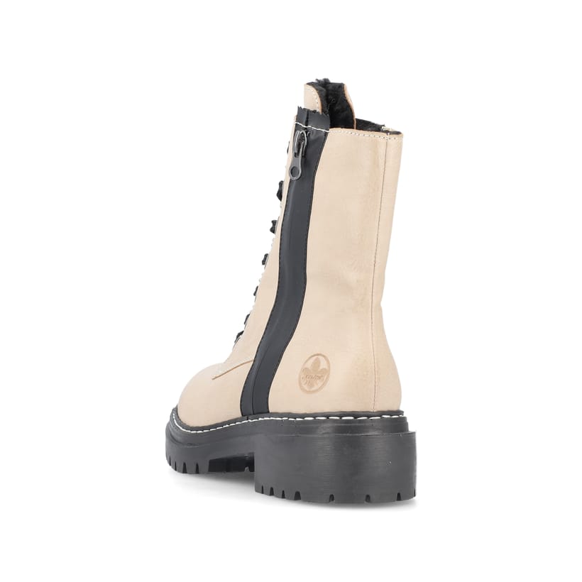 Rieker Artikelnummer 72634-60 Rieker Damen Biker Boots Vanillebeige