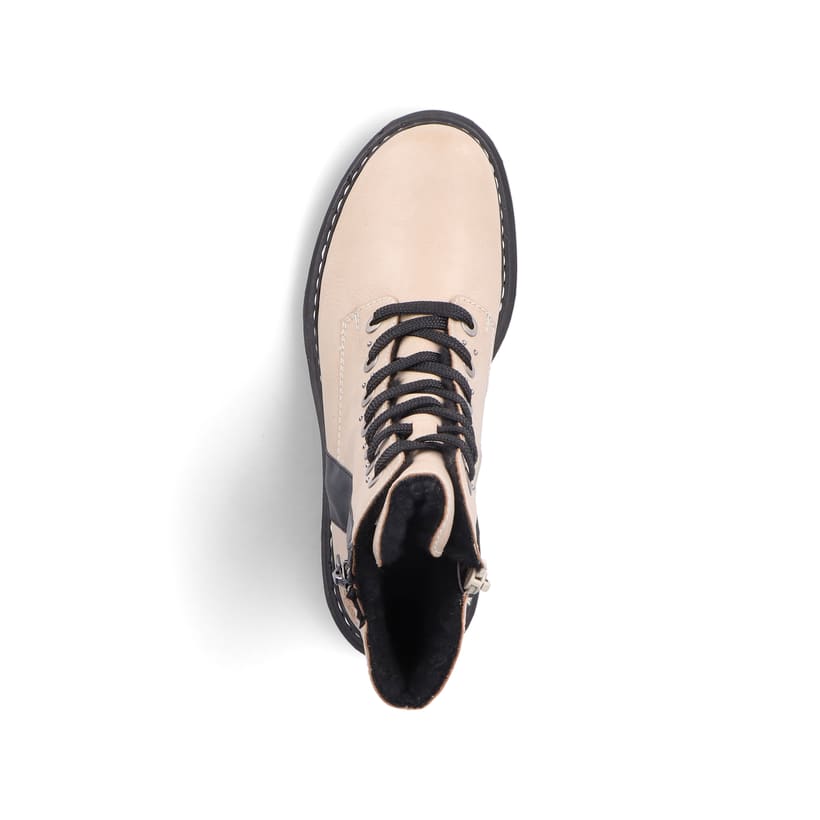 Rieker Artikelnummer 72634-60 Rieker Damen Biker Boots Vanillebeige