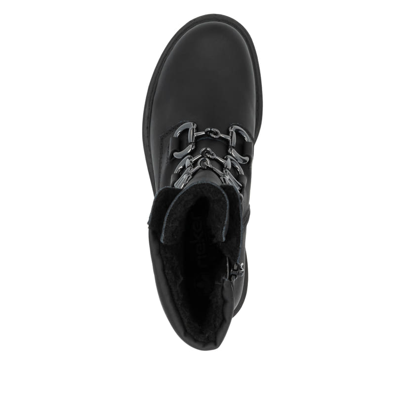Rieker Artikelnummer 72650-01 Rieker Damen Stiefeletten Tiefschwarz
