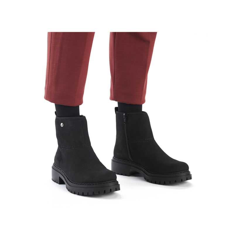 Rieker Artikelnummer 72671-00 Rieker Damen Kurzstiefel Tiefschwarz