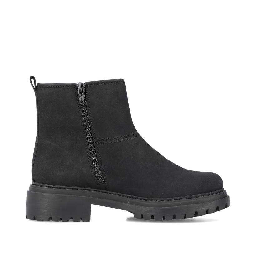 Rieker Artikelnummer 72671-00 Rieker Damen Kurzstiefel Tiefschwarz
