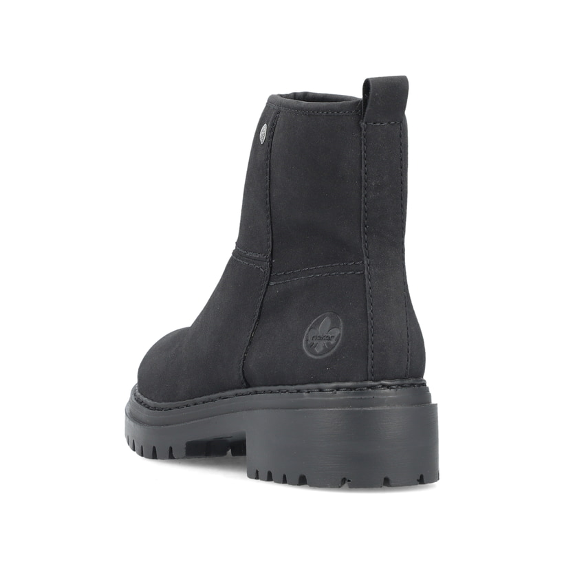 Rieker Artikelnummer 72671-00 Rieker Damen Kurzstiefel Tiefschwarz