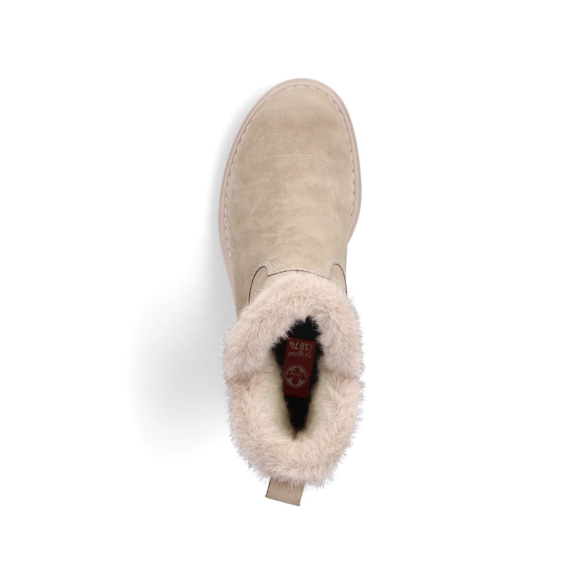 Rieker Artikelnummer 72682-60 Rieker Damen Stiefeletten Sandbeige