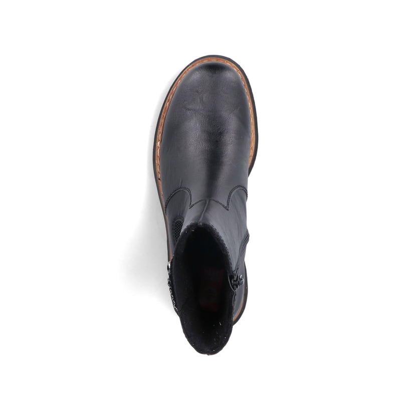 Rieker Artikelnummer 72690-00 Rieker Damen Chelsea Boots Asphaltschwarz