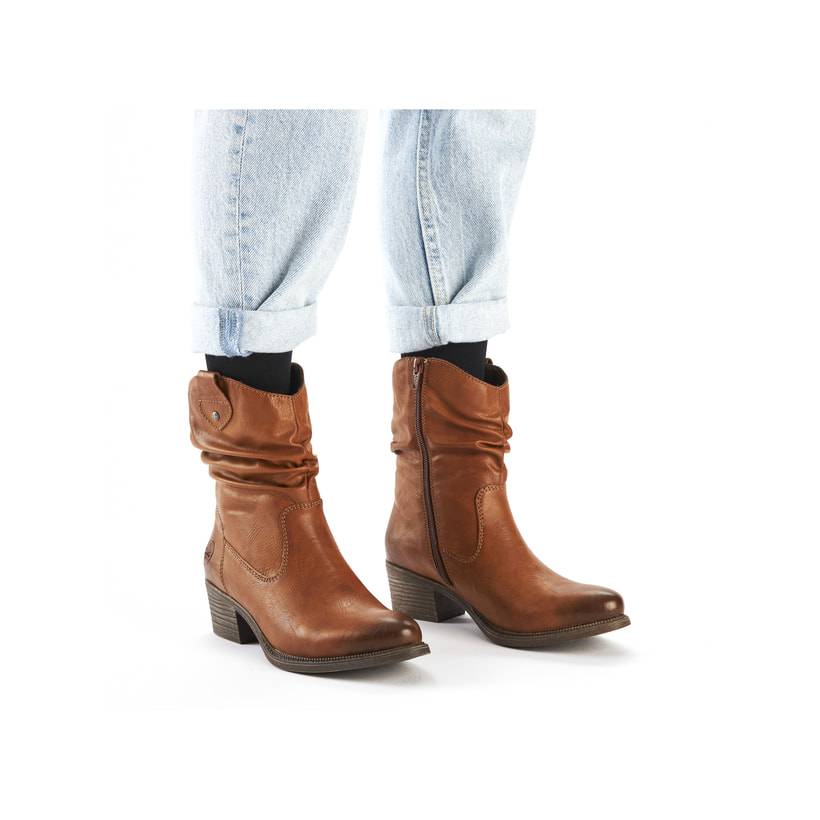 Rieker Artikelnummer 73170-24 Rieker Damen Stiefeletten Karamellbraun