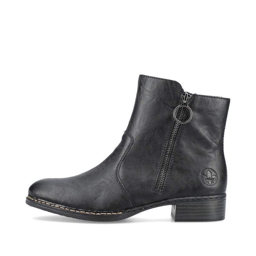 Rieker Artikelnummer 73450-00 Rieker Damen Stiefeletten nachtschwarz