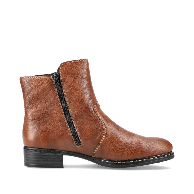 Rieker Artikelnummer 73450-22 Rieker Damen Stiefeletten Karamellbraun